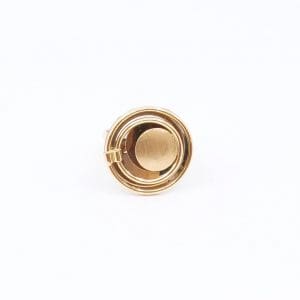 Ring tvåfärgat Guld 18K 8g Ø17,50