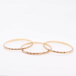 Armringar 3st Guld 21K 16,2g Diameter 7,5cm