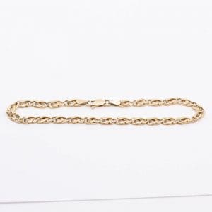 Armband Guld 18K 4,7g Längd 21cm Bredd 4mm