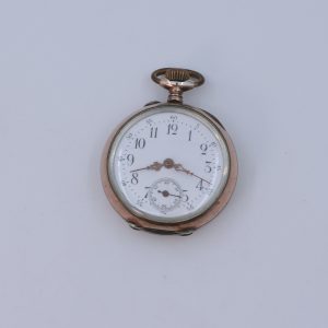 Fickur Cylindre 10 Rubis Silver S800 Boett 35mm Brv 33,4g