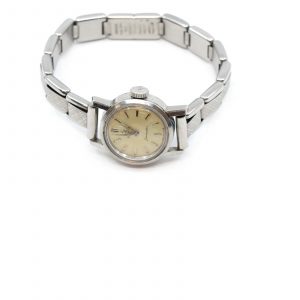 Armbandsur Omega Seamaster Stål Längd 14cm Boett 19mm Plastglas Manuel Flexilänk oäkta