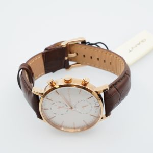 Armbandsur Gant Rosefägat Stål Boett 43mm Ref.nr.W1120 Quartz Safirglas Kronograf WR 5 ATM