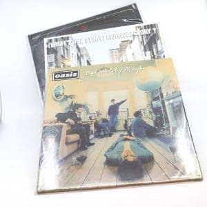 Vinylskivor 3st, Oasis Definitely Maybe, Oasis (What's the story) Morning glory, AFI Sing the Sorrow