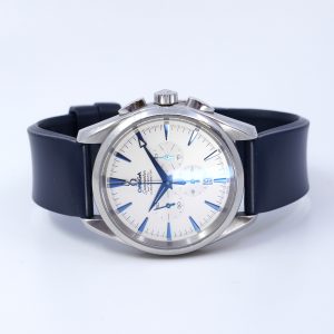 Armbandsur Omega Seamaster Aqua Terra Chronometer, Kronograf Datum Stål Längd 18,5-23,5cm Boett 42mm