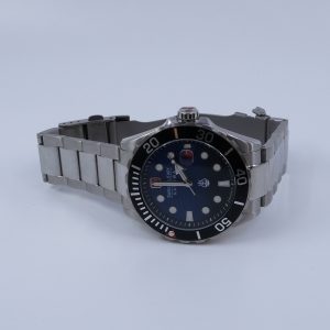Armbandsur Hanowa Swiss Military Quartz Datum Safirglas Stål Längd 17cm Boett 44mm Refnr: GH22003
