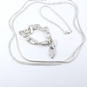 Investeringssilver S925 79,9g med stenar