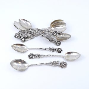 Investeringssilver S830 116,2g, 12 kaffeskedar