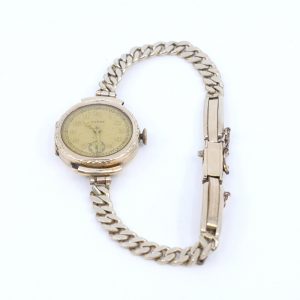 Armbandsur Exakt Guld 14K Boett 21mm manuell med oädelt armband