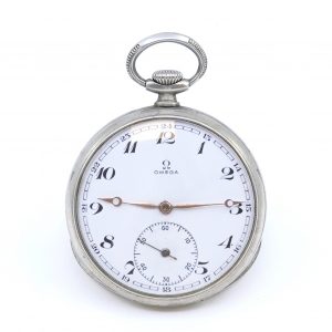 Fickur Omega Stål verknr 9508528 boettnr 10201332 liten sekundvisare