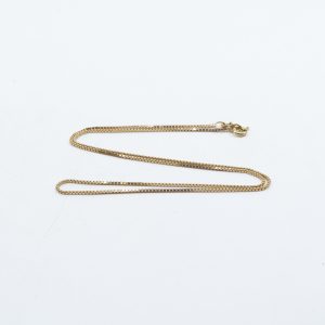 Halskedja Venezia Guld 18K 3,8g Längd 42,3cm Bredd 1mm
