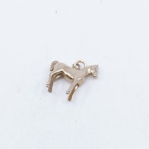 Hänge/berlock häst Guld 18K 5,8g Bredd 19mm Höjd 20mm