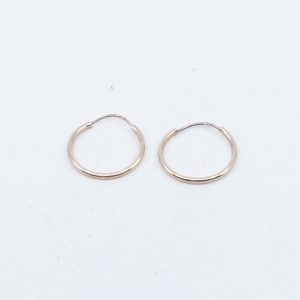 Örhängen Creoler Guld 18K 0,9g Diameter 16mm