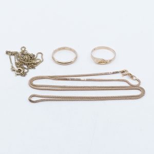 Investeringsguld 18K 12g, defekt, graverat