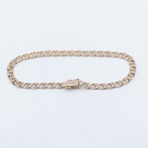 Armband Bismarck Guld 18K 7,7g Längd 20cm Bredd 4,5mm