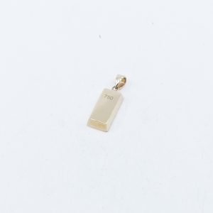 Hänge Guld 18K 2,1g Bredd 13mm Höjd 21mm
