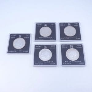 Mynt 5st Silver S925 135,4g