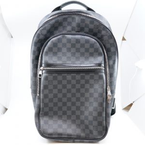 Ryggsäck Louis Vuitton Michael, Damier Graphite Canvas, bruksskick utan tillbehör
