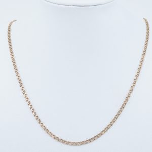 Halskedja Bismarck Guld 18K 3,4g Längd 45cm Bredd 3mm