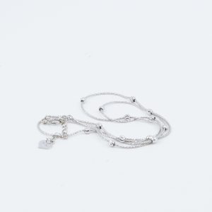 Vristlänk Guld 18K 3,1g Längd 21,5-24,5cm Bredd 0,6-2,3mm