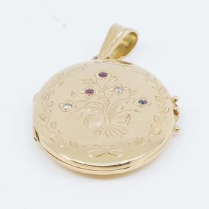 Hänge Guld 18K 9,8g Bredd 23mm Höjd 41mm