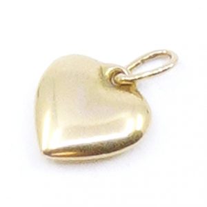 Hänge/berlock Hjärta Guld 18K 0,4g Bredd 8mm Höjd 9mm