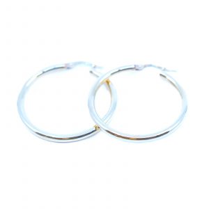 Creoler Guld 18K 2,7g Höjd 33mm Diameter 31mm