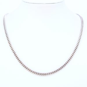 Halskedja Pansar Silver S925 22g Längd 70cm Bredd 3,4mm