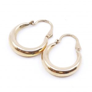 Creoler Guld 18K 1,5g Höjd 19mm Diameter 14mm