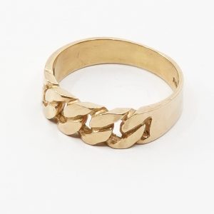 Ring Pansar Guld 18K 7,3g Ø20,5