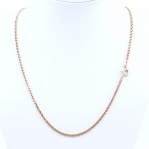 Halskedja Pansar Guld 18K 7,3g Längd 42cm Bredd 2mm