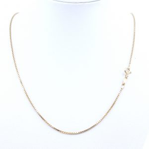 Halskedja Venezia Guld 18K 3,6g Längd 42cm Bredd 1mm