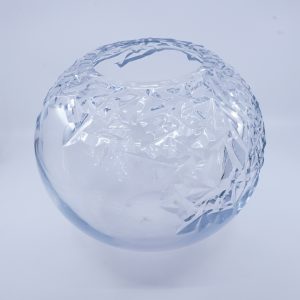 Vas Orrefors Carat höjd: 25cm diameter: 30,5cm