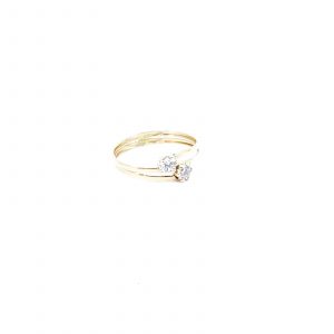 Ring Guld 18K 1,2g Ø19,5