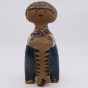 Figurin "Pelle med katt" Lisa Larson Gustavsberg