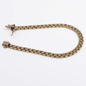 Armband Guld 18K 11,2g Längd 17cm Bredd 5mm