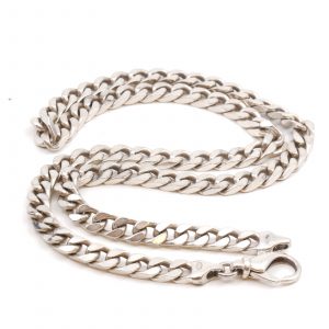 Halskedja Silver Pansar S925 41,67g Längd 46cm Bredd 5mm