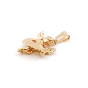 Hänge Ängel Guld 18K 2,8g Bredd 10mm Höjd 20mm
