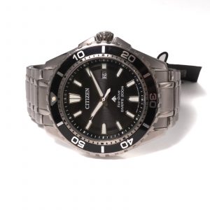 Citizen 43mm stål Eco-Drive Promaster Dive - BN0190-82E med box