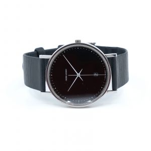 Armbandsur Georg Jensen Design Henrik Koppel Stål Längd 16,5-20,5cm Boett 38mm