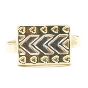 Ring Guld 14K 0,8g Ø18
