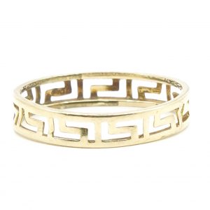 Ring meandermönstrad Guld 14K 0,9g Ø16,25