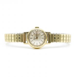 Armbandsur Omega boett i Guld 14K Boett 18mm länk i stål