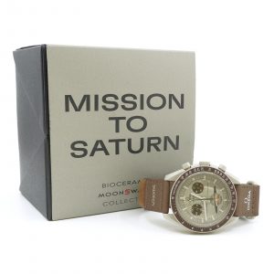 Armbandsur Omega x Swatch Mision to Saturn Boett 42mm