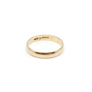 Ring Guld 18K 3,3g Ø19,75 Bredd 4mm