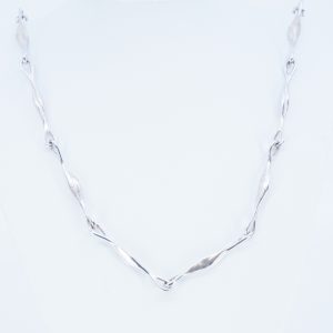 Halskedja Halvstelt Lapponia Silver S925 44,2g Längd 64cm Bredd 5mm