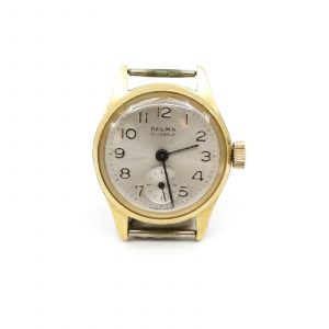Damur Palma 17 Jewels 18K Sernr 329768 Guld Boett 24mm Plastglas Manuell Bruttovikt 15,2g