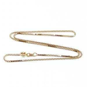 Halskedja Venezia Guld 18K 5,7g Längd 40,5cm Bredd 1,5mm