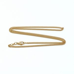 Halskedja Pansar Guld 18K 13,5g Längd 52cm Bredd 2mm