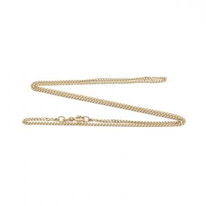 Halskedja Pansar Guld 18K 5,6g Längd 50,5cm Bredd 1mm