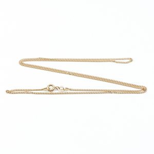 Halskedja Pansar GHA Guld 18K 3,6g Längd 50,5cm Bredd 1mm